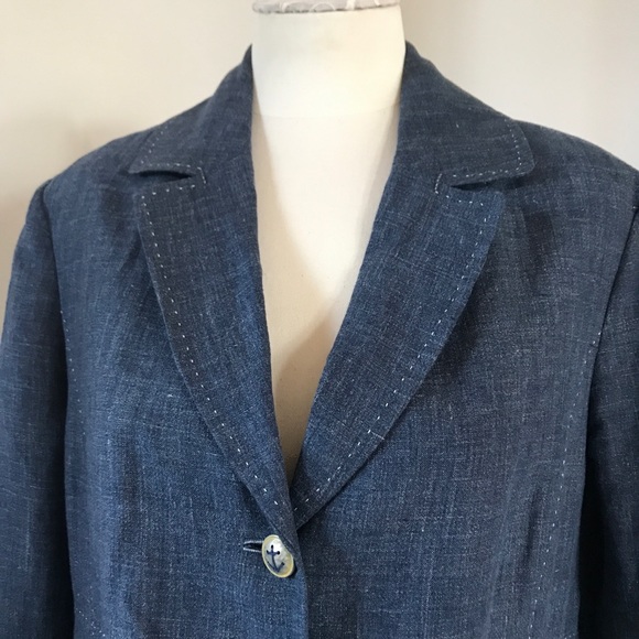 Gorgeous Maxstudio vintage linen jacket - Picture 5 of 16